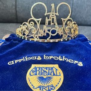Disneyworld 50th Anniversary Crown Arribas Brothers Collectible Tiara Disney